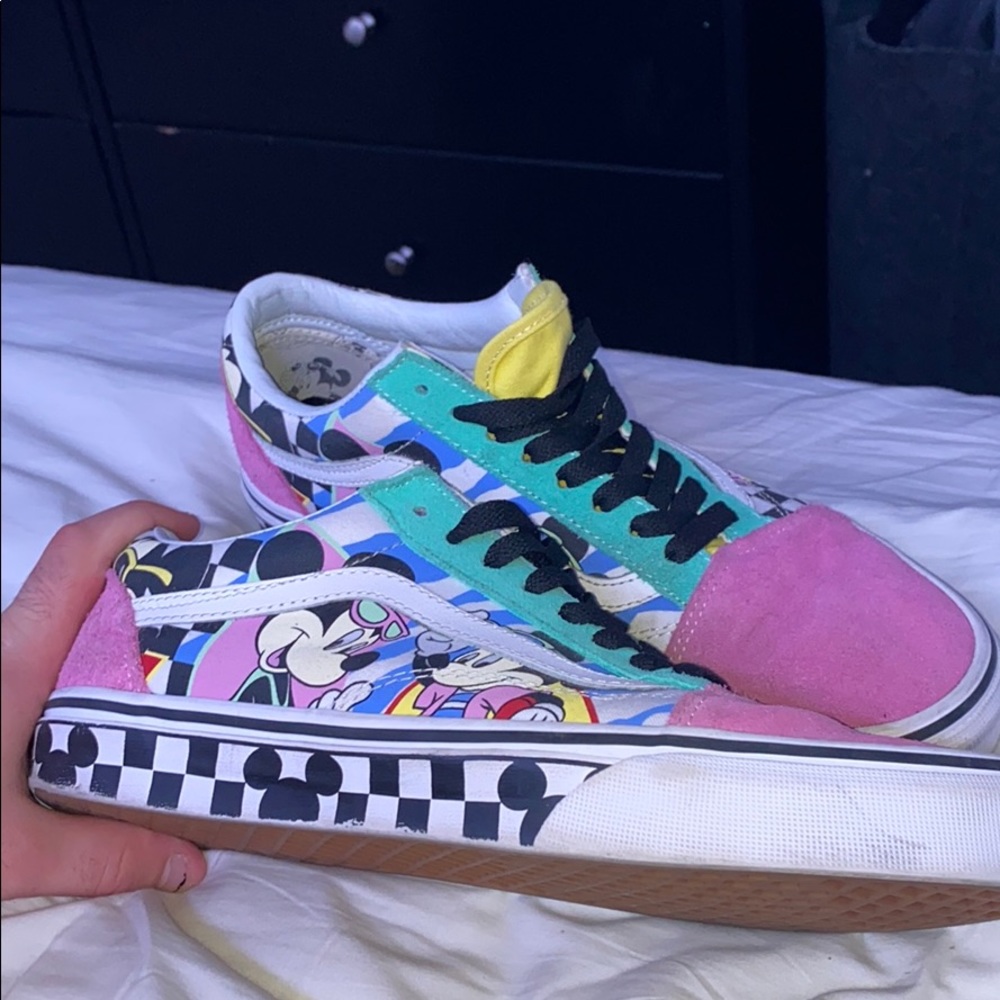 Vans Old Skool 80's Mickey Lo Top Sneakers Size 10